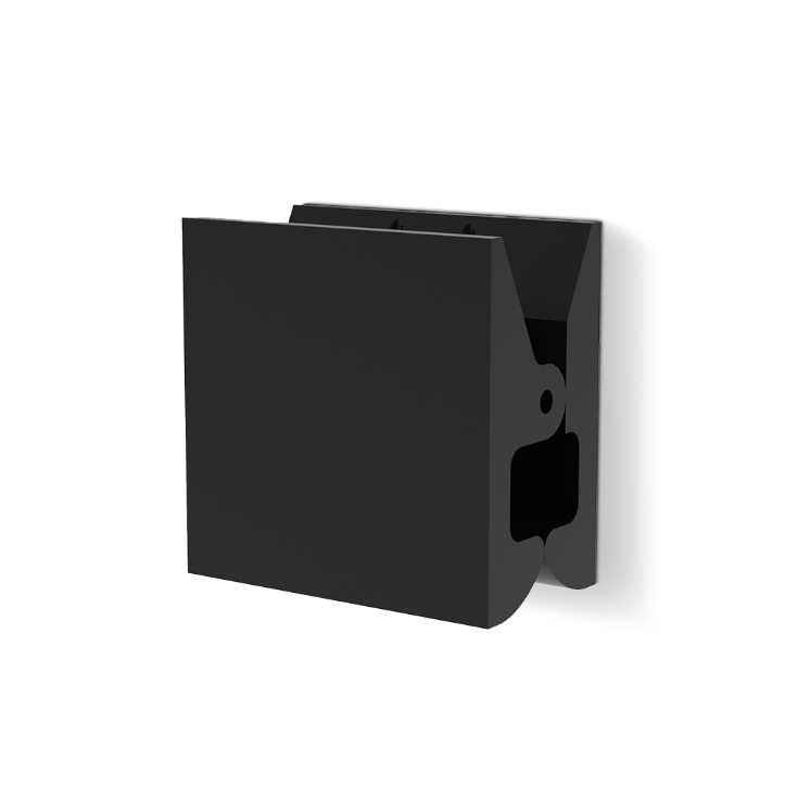 Крючок одинарный Decor Walther PINCH S/M 50х27.5х50 мм черный матовый 0907260