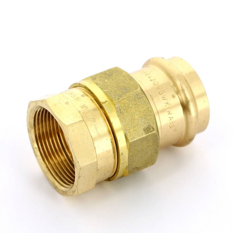 Муфта разъемная IBP >B< Press 42 мм х 1 1/2 ВР бронза P4330G04212000