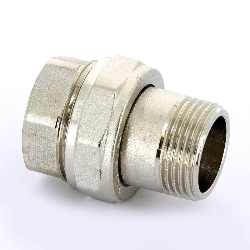 Разъемное соединение НВ Uni-Fitt прямое никелированное с O-ring 1 650N4000