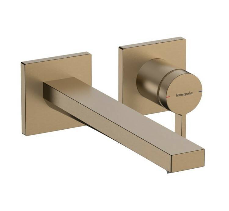 Смеситель для раковины hansgrohe Tecturis E 210 Fine шлифованная бронза 73051140