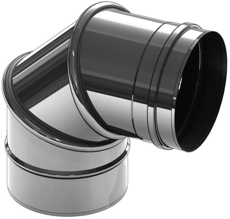 Колено регулируемое Jeremias EW-Eco 0-90° 200 мм EWEC6C0200101