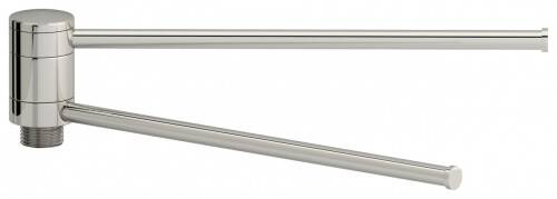 Полотенцедержатель двойной Сунержа 360 250 мм полированная сталь 0020030250