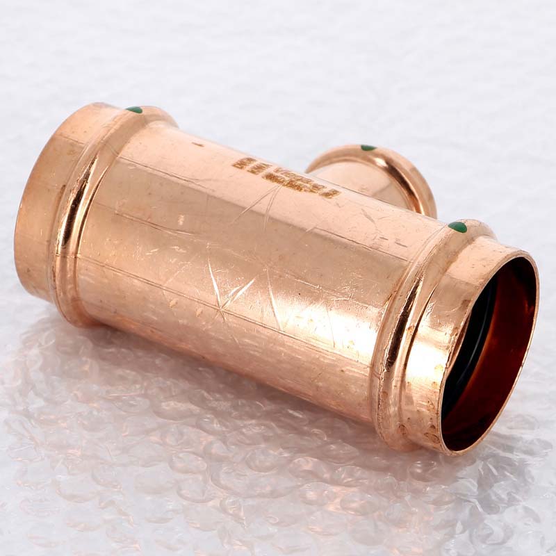 Тройник пресс медный Viega Profipress 54x35x54 мм 324933