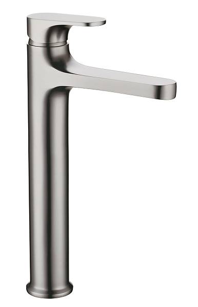 Смеситель для раковины высокий Boheme Spectre никель 452-NB