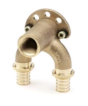 Угольник настенный проходной REHAU RAUTITAN RX 16-1/2-16 внутренняя резьба длинный 14562703001