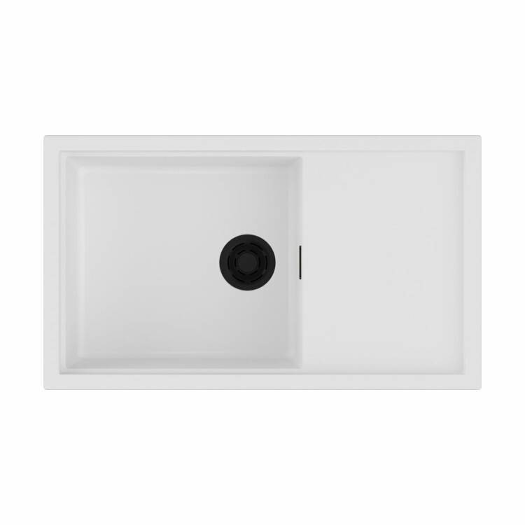 Кухонная мойка OMOIKIRI Sintesi 86 860x500 мм белый 4997131