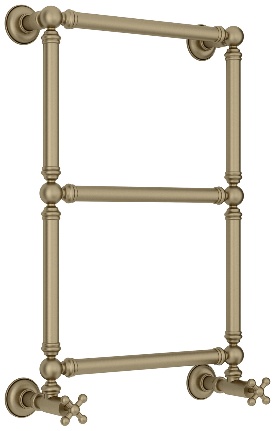 Полотенцесушитель водяной Сунержа Ренессанс 472x733 мм золотой шёлк матовый 32-0280-6640