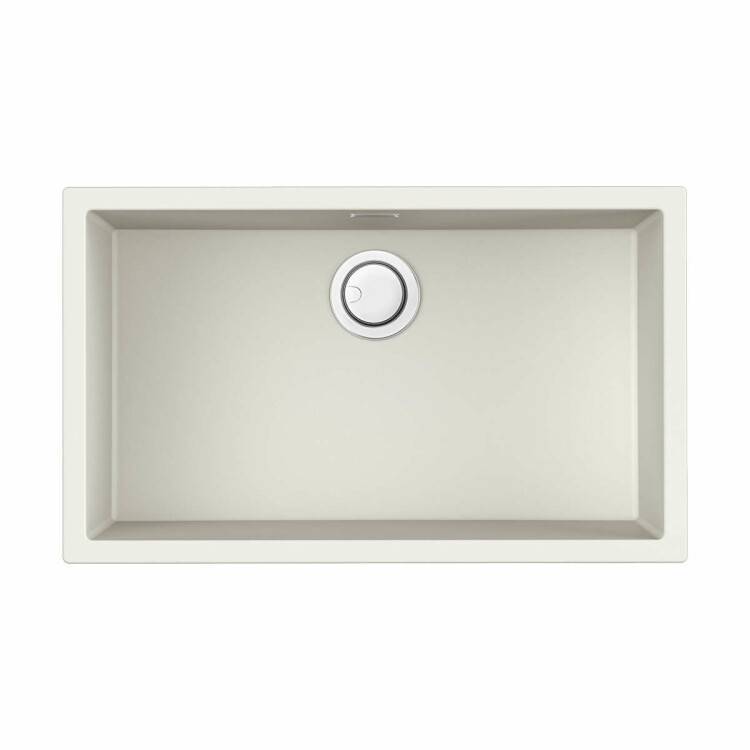 Кухонная мойка OMOIKIRI Yamakawa 75-U/I 756x456 мм белый без отверстия 4993782