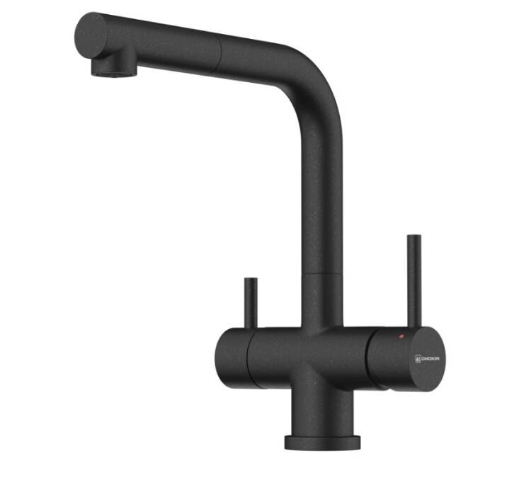 Смеситель для кухни OMOIKIRI Takamatsu-S черный 4994570