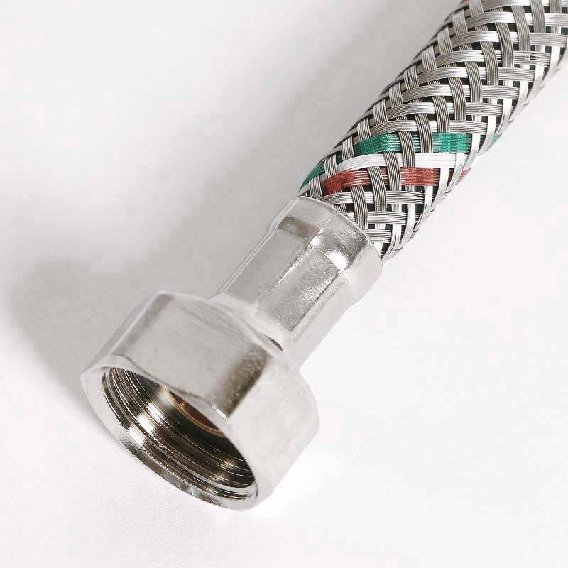 Гибкая подводка для воды Uni-Fitt 1/2 НВ 40 см нержавеющая сталь 501S2004