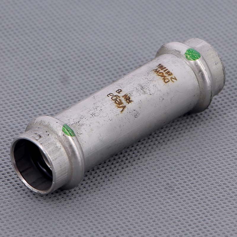 Муфта надвижная пресс Viega Sanpress Inox нержавеющая сталь 18 мм 436384