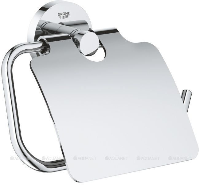 Держатель для туалетной бумаги с крышкой GROHE Essentials хром 40367001