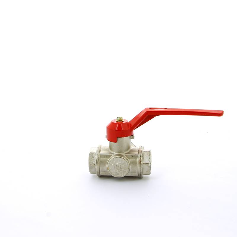 Кран шаровой трехходовой ITAP 128 T-порт рычаг 1 ВВ 1280100T