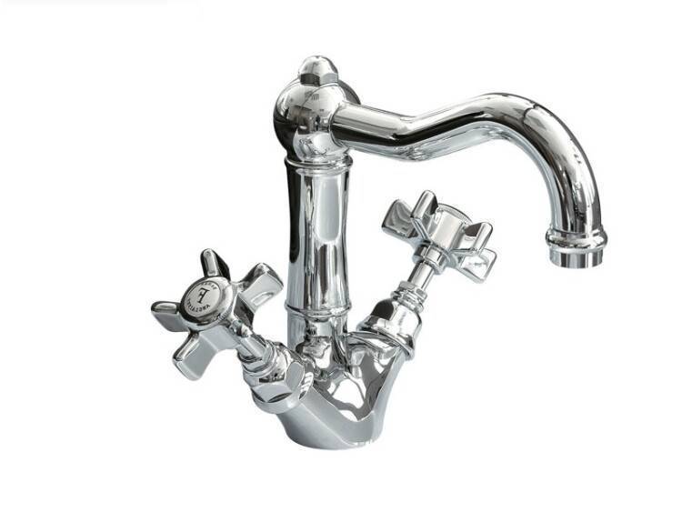 Смеситель для раковины Nicolazzi Dames Anglaises вентильный хром 1432CR18