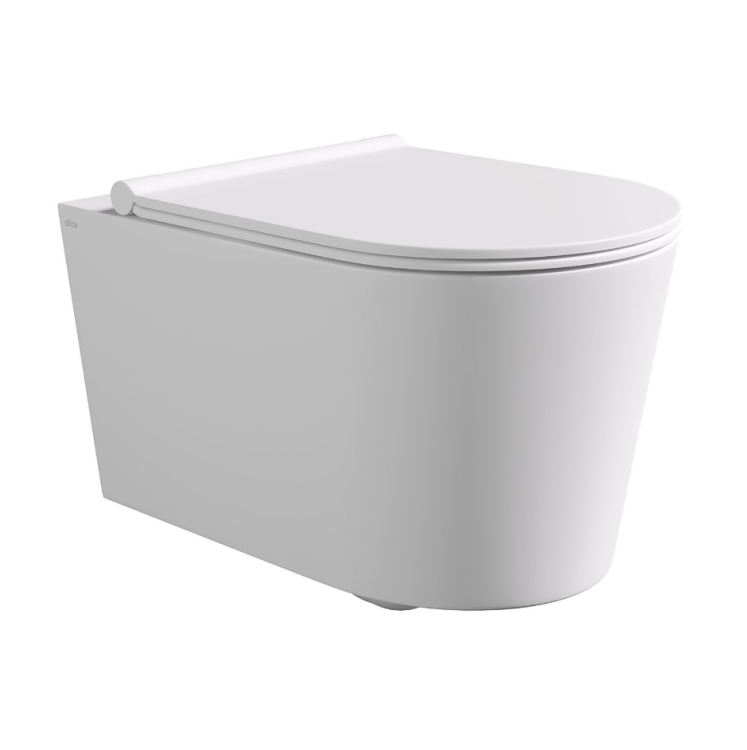 Унитаз подвесной безободковый Alice Form 350х500 мм Aliglaze белый матовый 22300109