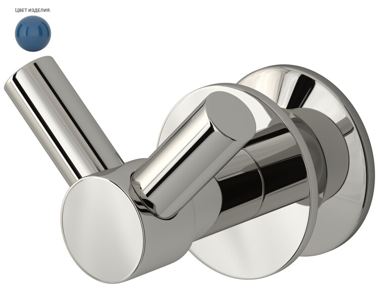 Крючок Сунержа Виктория 50х50х50 мм синий капри 501920100002 RAL 5019