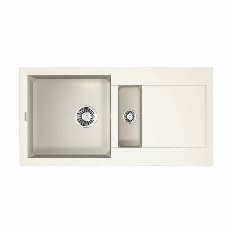 Кухонная мойка OMOIKIRI Sakaime 860 860x435 мм 2 чаши белый 4993129