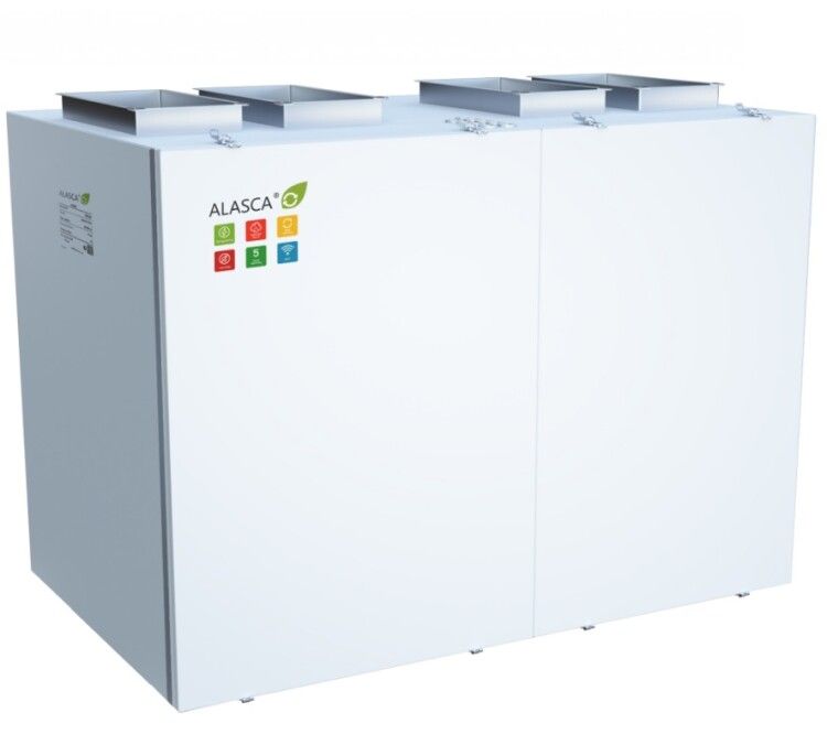 RR2000V EC E 3~, Вентиляционная установка Alasca RR с роторным рекуператором