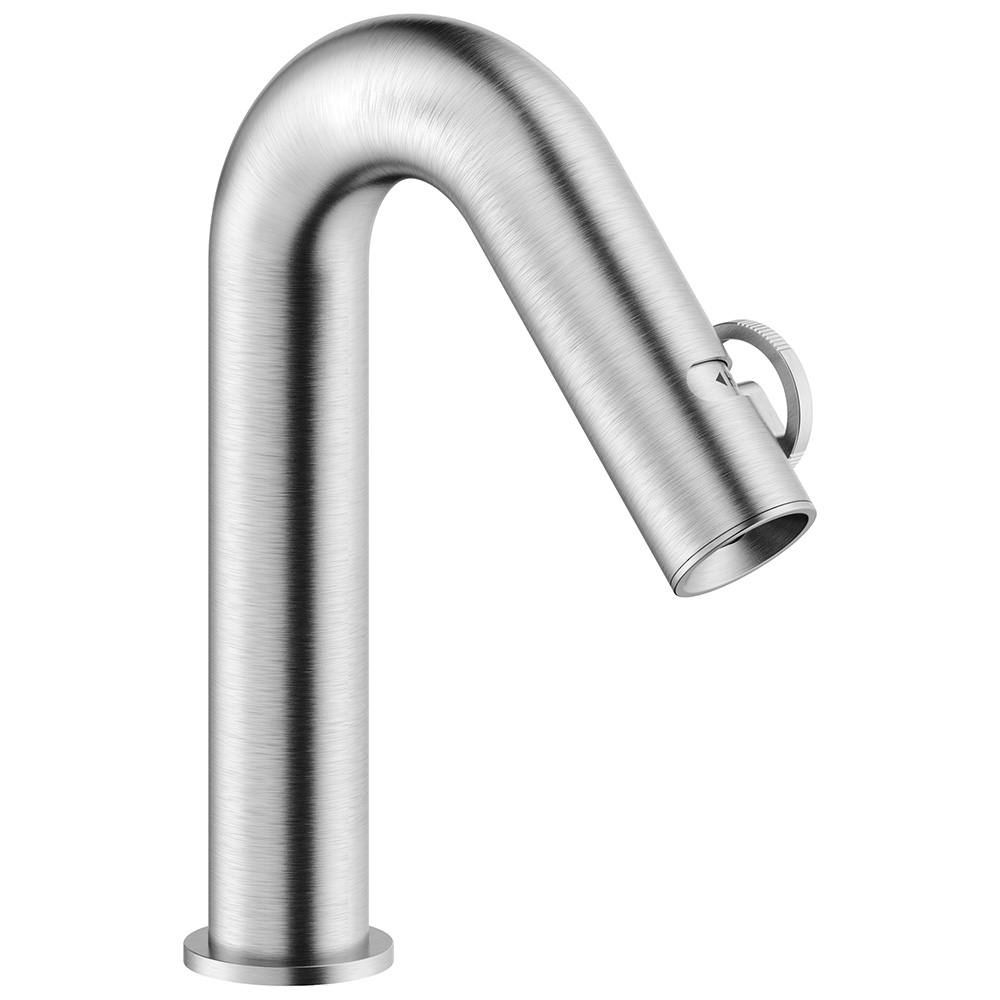 Смеситель для раковины Serel SOLE шлифованный хром SO130118/2IX