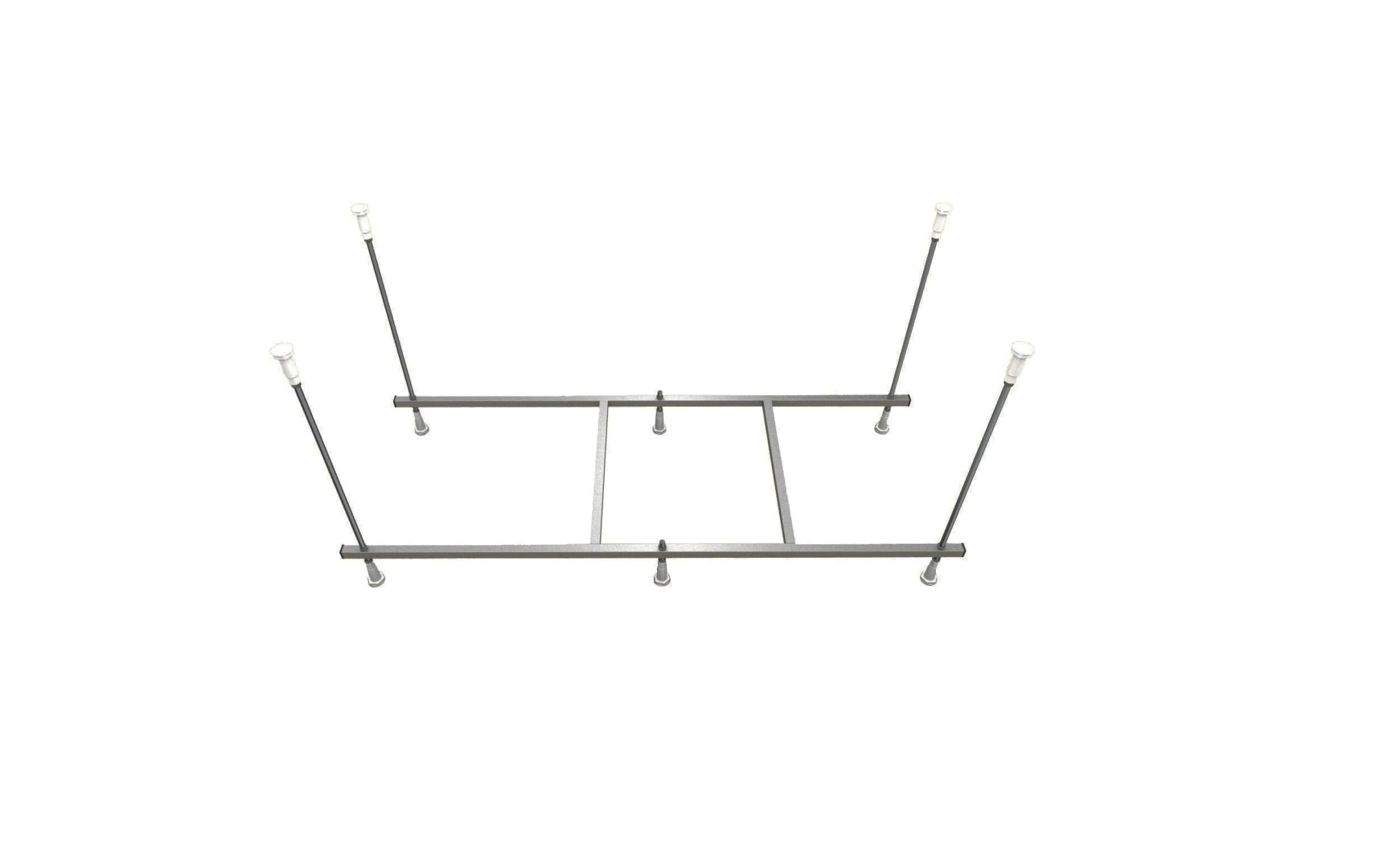 Каркас для ванны 1Marka Мия 180x80 см с центральным сливом сборный на шпильках KAR-0000090