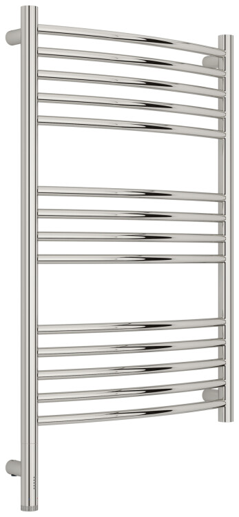 Полотенцесушитель электрический Сунержа Богема 3.1 выгнутая 800x500 мм МЭМ нижнее левое подключение сталь без покрытия 0060028050