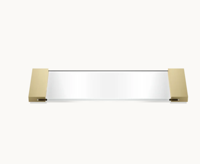 Лоток Decor Walther Contemporary 340х120х15 мм матовое золото 0848744