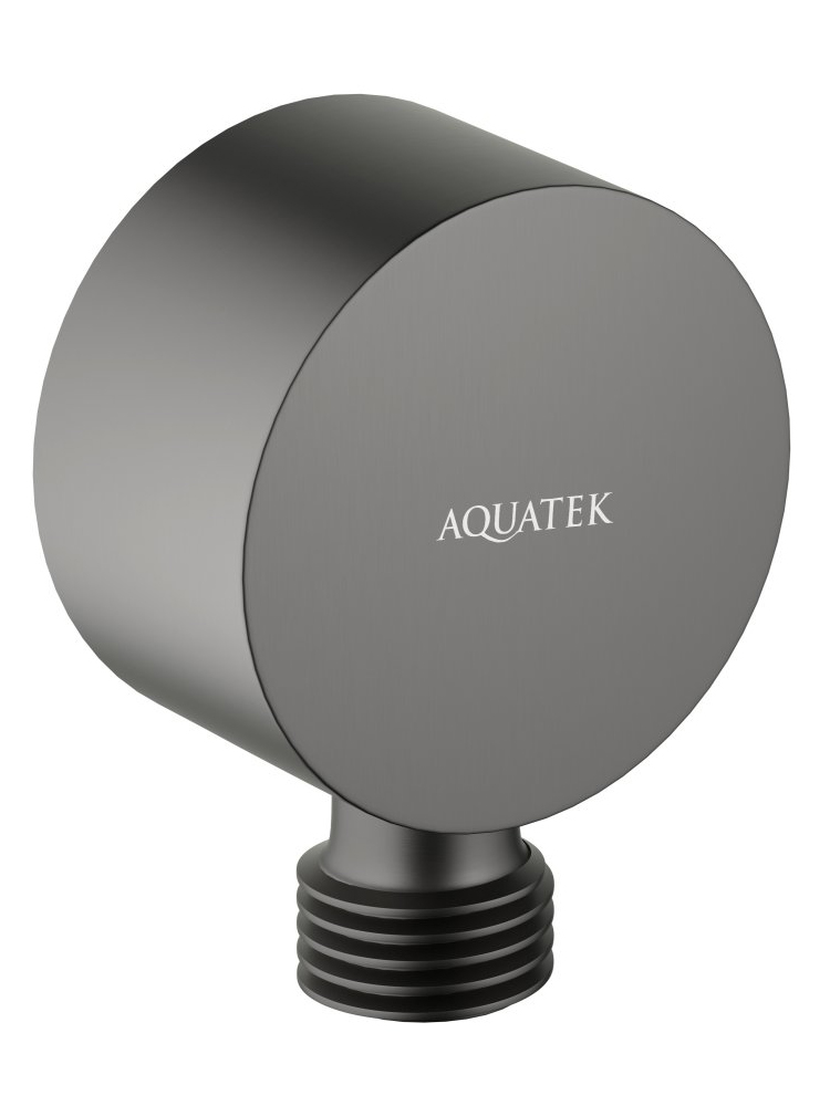 Шланговое подсоединение Aquatek оружейная сталь AQ2457BGM