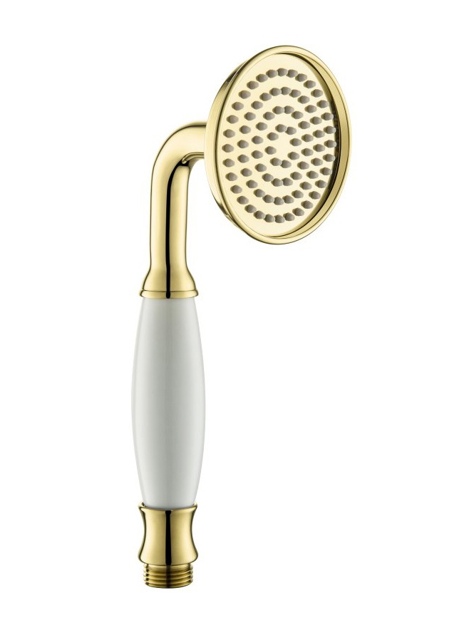 Ручной душ Aquanet Классик 65 1jet полированное золото AQ2008PG