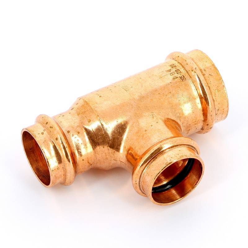 Тройник пресс IBP B Press 35х28х28 мм медь P5130 03528028