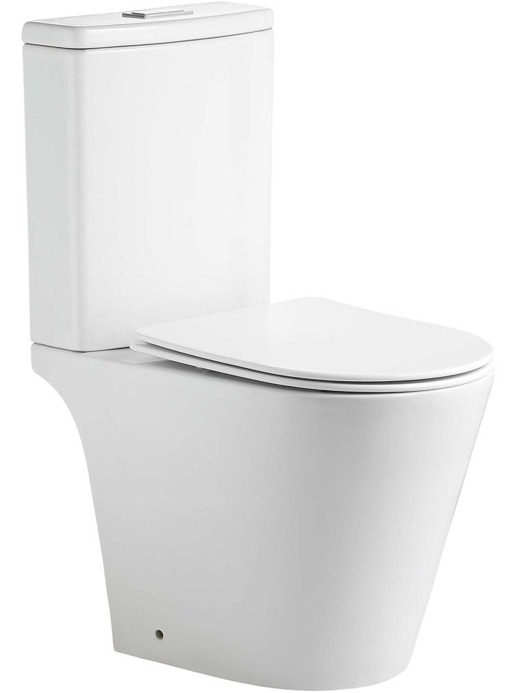 Унитаз-компакт напольный Aquatek Либерти Tornado сиденье дюропласт микролифт AQ2999T-00