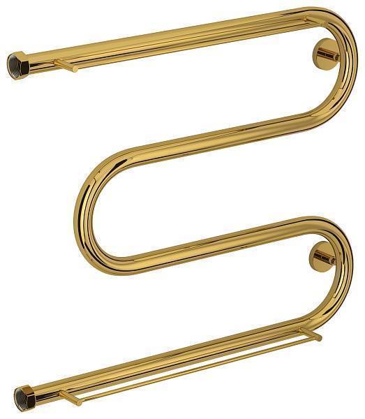 Полотенцесушитель водяной Сунержа М-образный 500x650 мм золото 03-4008-5065