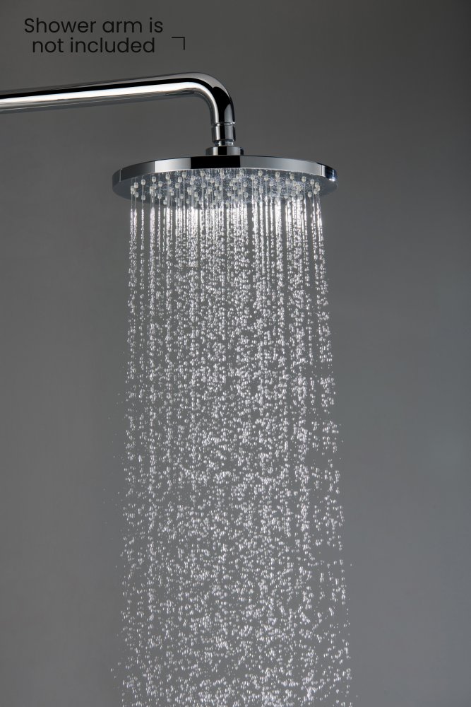 Верхний душ круглый Aquanet 220x12 мм хром AQ2086CR