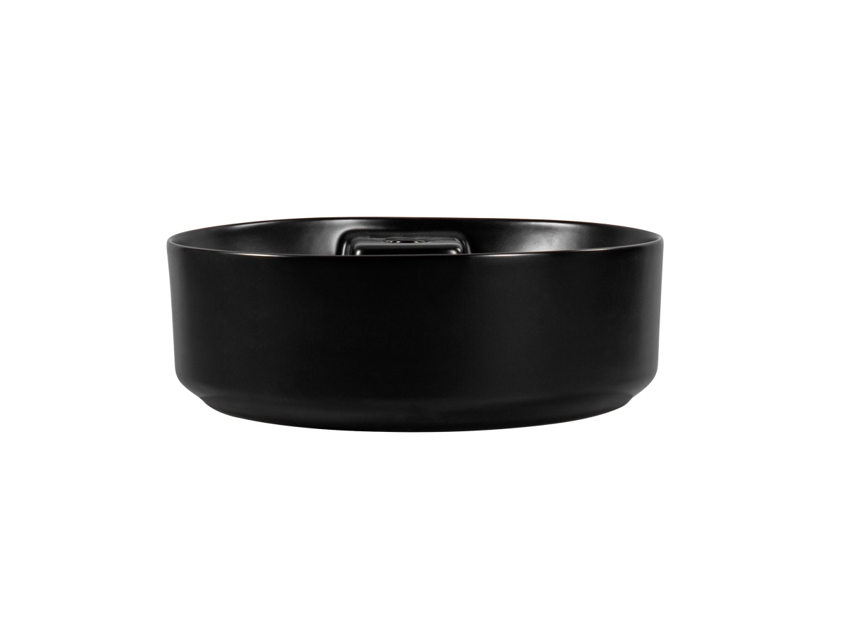 Раковина накладная Aquatek Европа 405x405x140 мм матовый черный AQ5212-MB