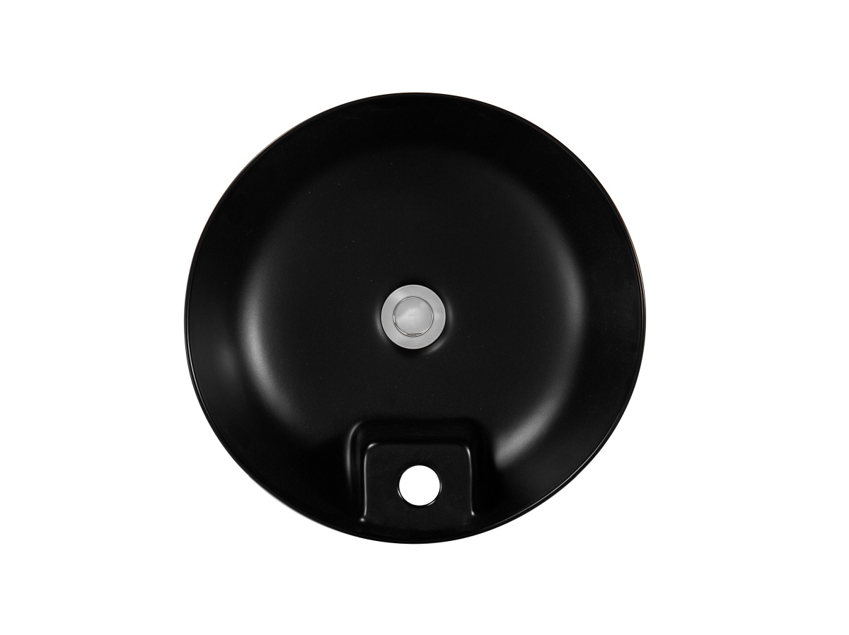 Раковина накладная Aquatek Европа 405x405x140 мм матовый черный AQ5212-MB