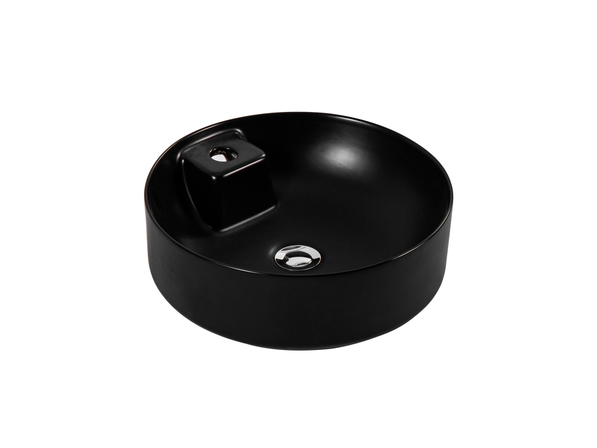 Раковина накладная Aquatek Европа 405x405x140 мм матовый черный AQ5212-MB