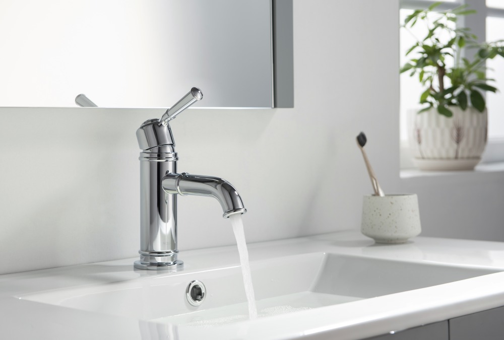 Смеситель для раковины Aquanet Классик без донного клапана AQ1510CR