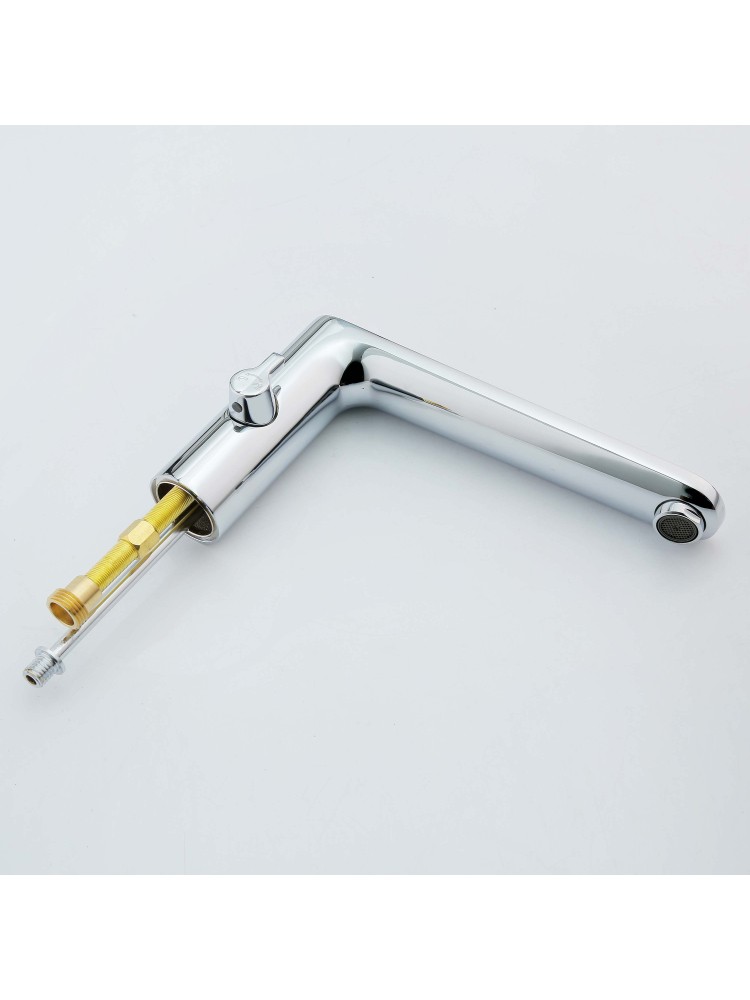 Смеситель на борт ванны Aquanet Ника на 3 отверстия хром AQ1848CR