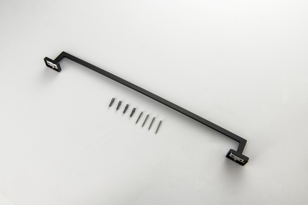 Полотенцедержатель Aquatek Libra 600 мм матовый черный AQ4314MB