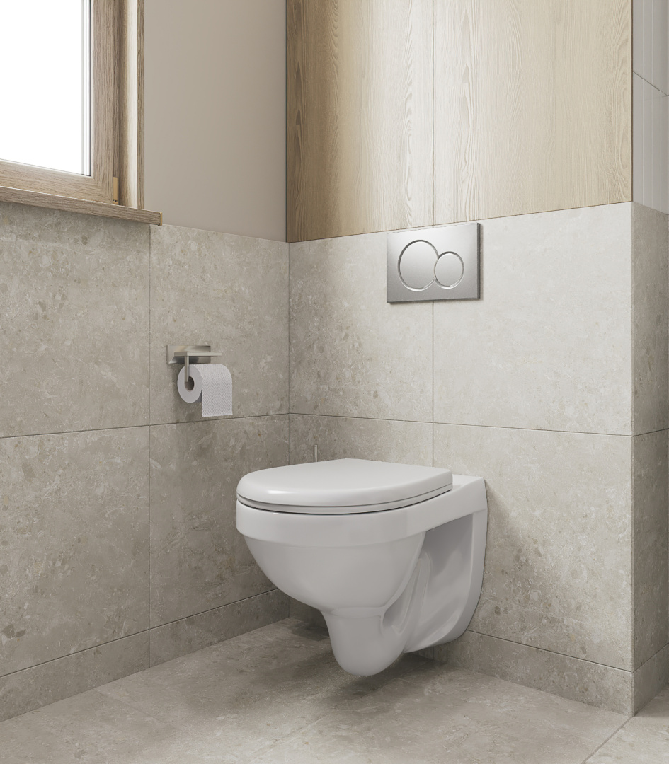 Комплект инсталляция с унитазом Santek Альфа комфорт сиденье микролифт панель хром 1.3816.4.S00.00B.0