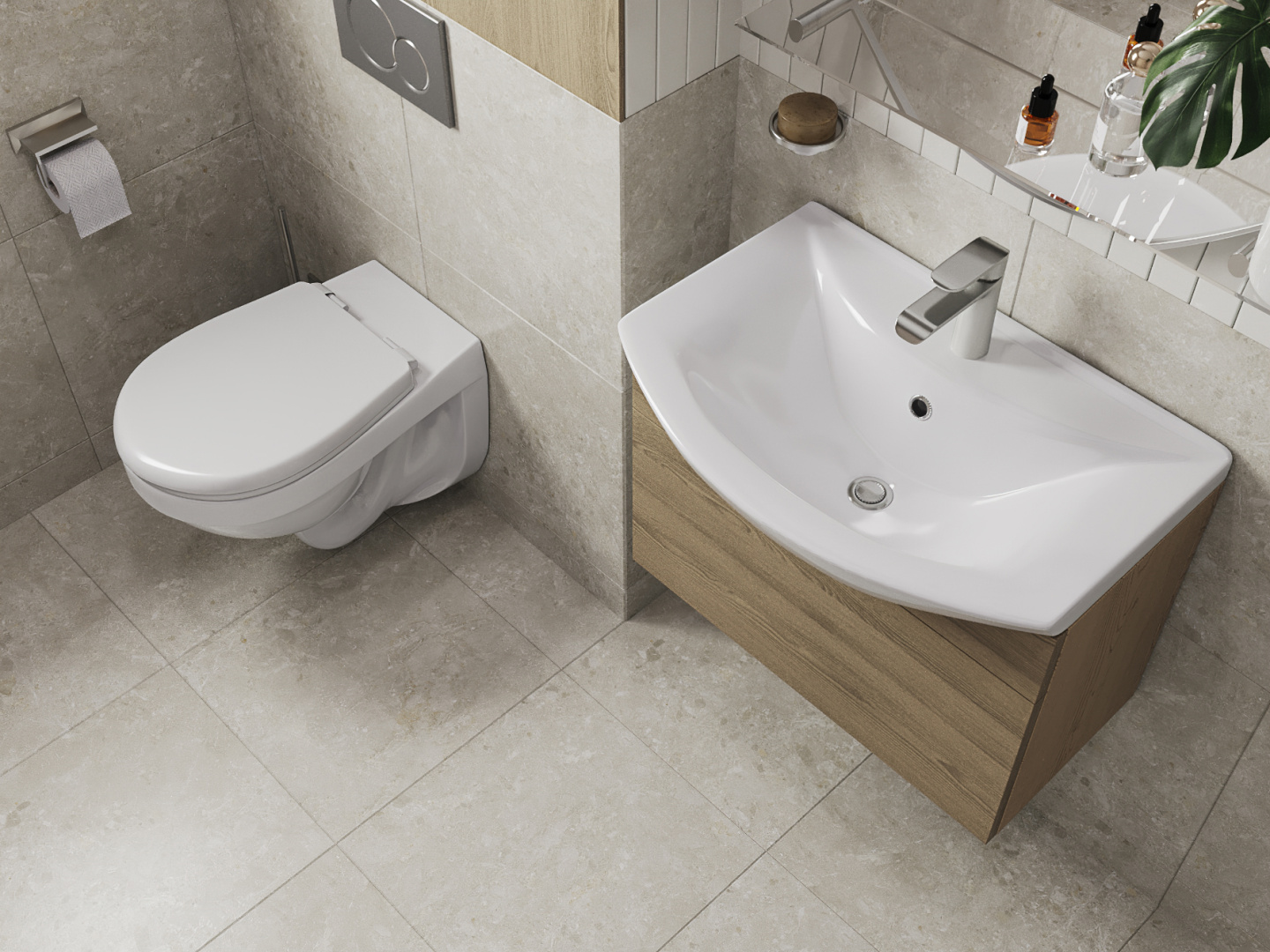 Комплект инсталляция с унитазом Santek Альфа комфорт сиденье микролифт панель хром 1.3816.4.S00.00B.0