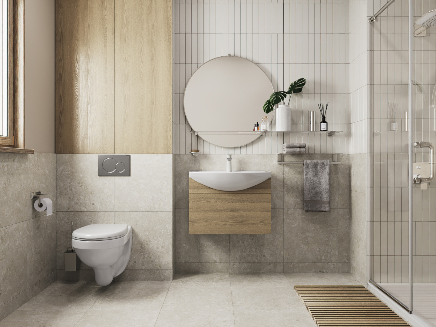 Комплект инсталляция с унитазом Santek Альфа комфорт сиденье микролифт панель хром 1.3816.4.S00.00B.0