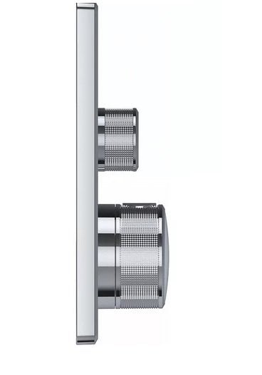 Смеситель для душа GROHE Grohtherm SmartControl внешняя часть на 2 выхода хром 29148000