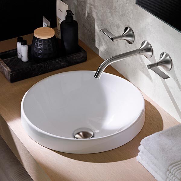 Раковина встраиваемая Geberit VariForm круглая D 40 см без перелива 500.702.01.2