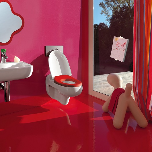 Унитаз подвесной Laufen Florakids 8.2003.1.000.000.1