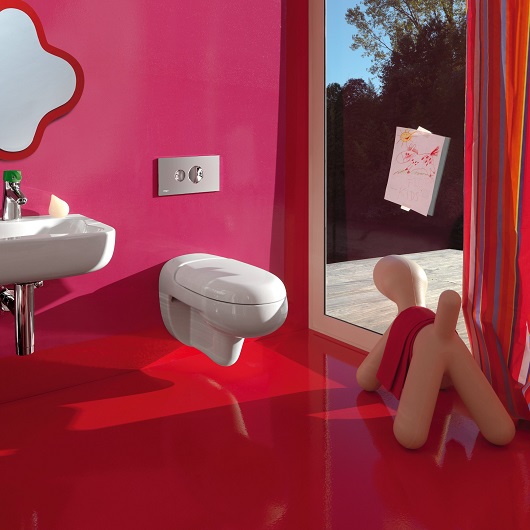 Унитаз подвесной Laufen Florakids 8.2003.1.000.000.1