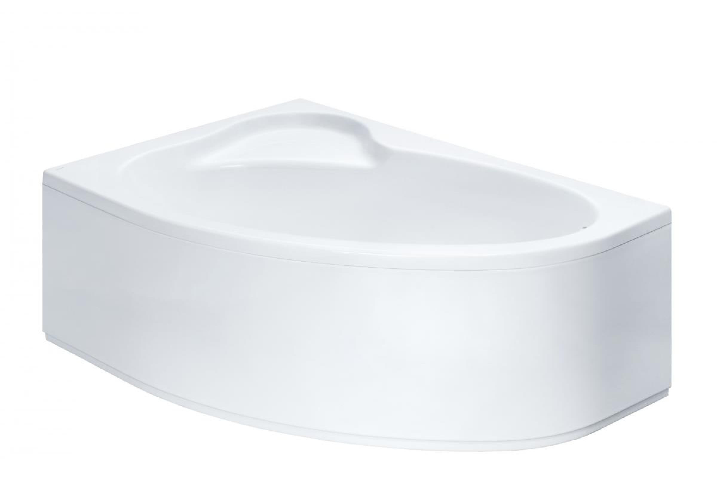 Ванна акриловая асимметричная Santek Эдера 170х100 см левосторонняя 1.WH50.1.662