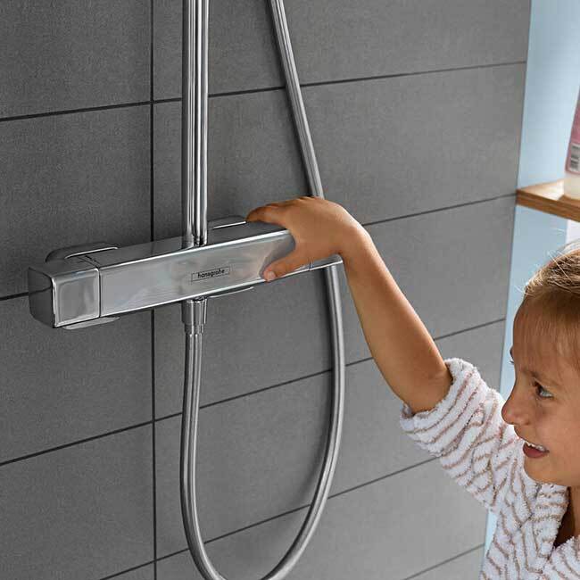 Душевая система Hansgrohe Croma E 280 Showerpipe 1jet хром 27630000