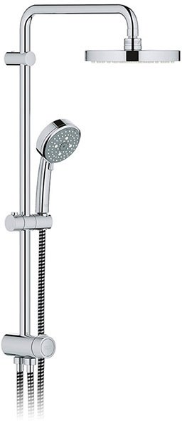 Душевая система GROHE Tempesta Cosmopolitan 200 без смесителя хром 27394002