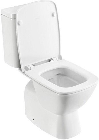 Унитаз-компакт безободковый Santek Нео Rimless 2-режимный тонкое сиденье микролифт 1.WH30.2.418