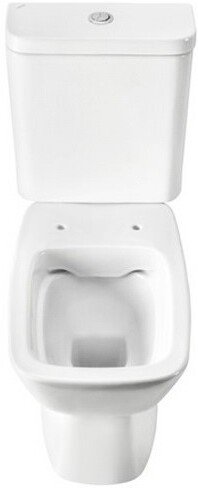 Унитаз-компакт безободковый Santek Нео Rimless 2-режимный тонкое сиденье микролифт 1.WH30.2.418
